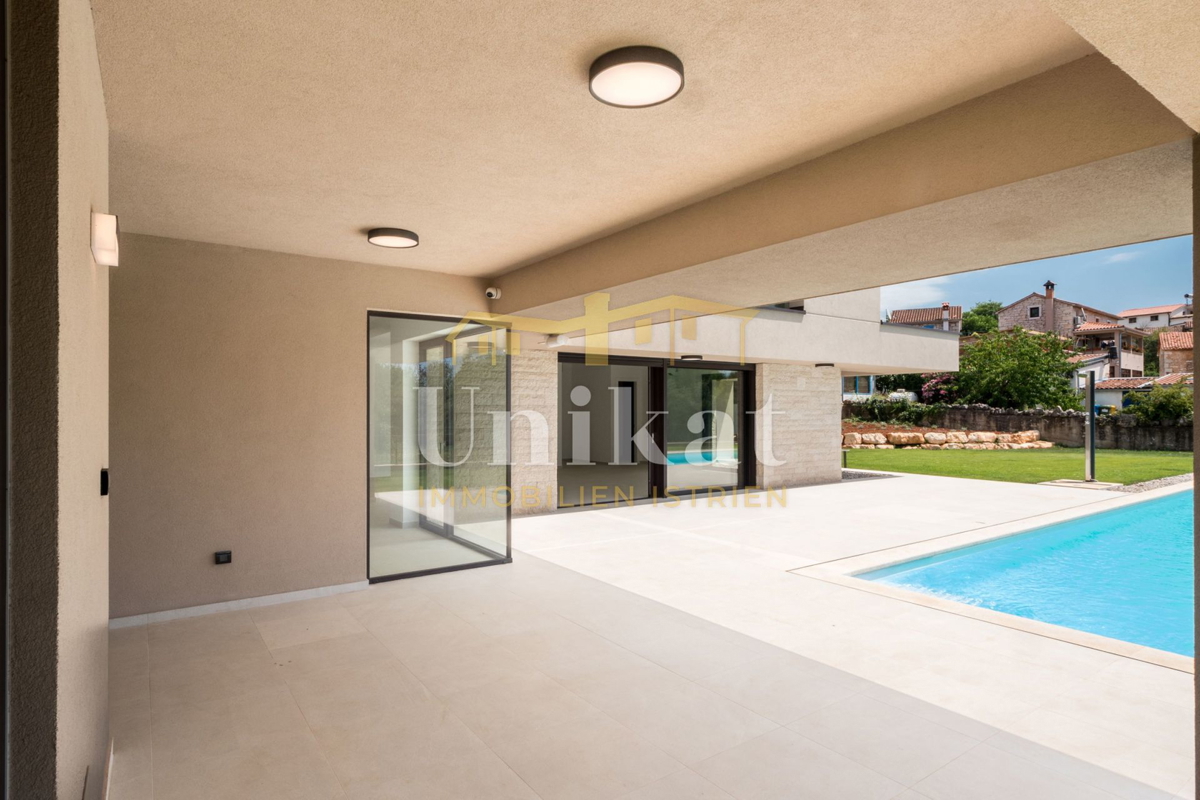 Čudovita nova vila z bazenom in savno, 303 m2 - ključ v roke